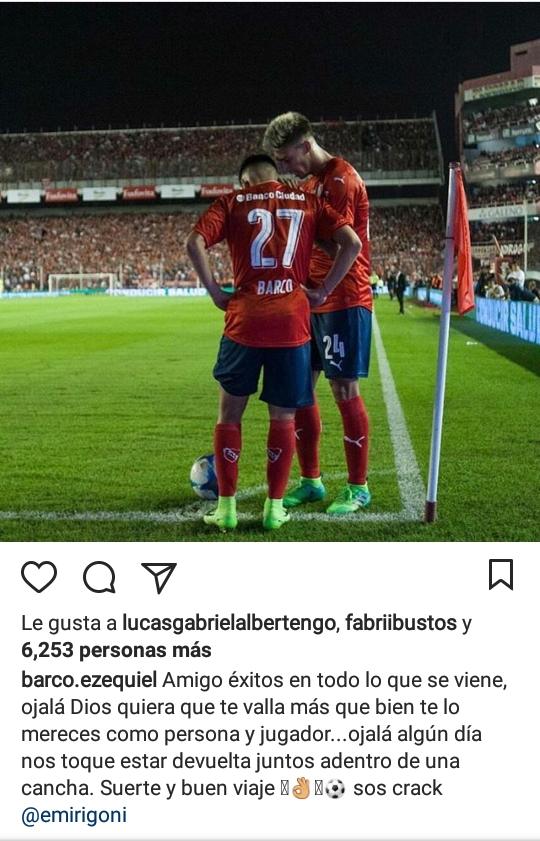 Barco despedida